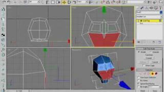 The3Dultitmate.com 3D Studio Max Modeling AN ALIEN HEAD PART "A"  IN 3DS MAX FOR XNA GAMES