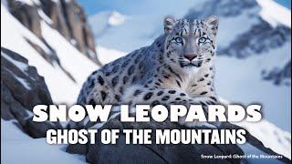 SNOW LEOPARDS: GHOST OF THE MOUNTAINS #viralvideo #animals #leopard