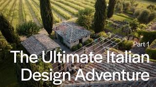 Part 1: The Ultimate Italian Design Adventure Starts Here