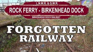 Birkenhead Dock Railway. A forgotten mothballed railway walk