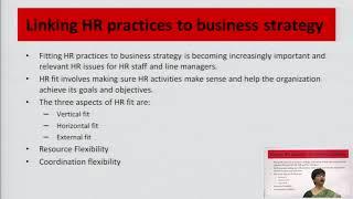 Linking HR Strategy with Business Strategy