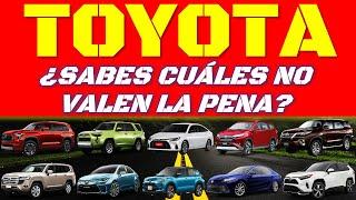 La VERDAD de cada vehículo de TOYOTA