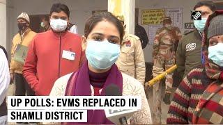 UP Elections: EVMs facing issues replaced in Shamli district