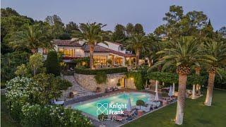 A Stunning Property with Panoramic Views in Mougins - Knight Frank French Riviera