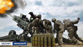 The M777 Howitzer  in Action!