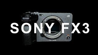 I got a Sony FX3 - here is why!