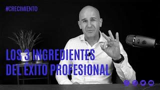 Los 3 ingredientes del éxito profesional | Crecimiento personal | César Piqueras