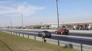 RSX vs mustang 1/8 mile