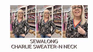 Sewalong-V Neck Charlie