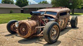 10 Insane Coolest Rat Rods That Will Blow Your Mind | Amazing Engines Sound