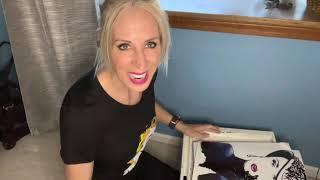 Behind the scenes to what the heck is a wall mounted painting! My Artwork Painting with Parkinson’s