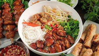 BÚN THỊT NƯỚNG ngon đúng bài, Công Thức Ướp Thịt Siêu Hay cho mọi nhà | Grilled pork noodle recipes