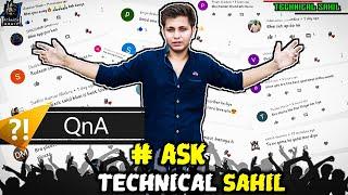 #AskTechnicalSahil l Episode 1 ll Q&A ll Technical Sahil ll