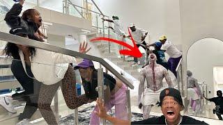 GHOST IN THE HOUSE PRANK! (SCARY)