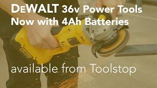 DeWALT 36v 4Ah Power Tool Range from Toolstop