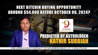 Next Bitcoin Buying Opportunity Around $54,000 Before October 06, 2024?