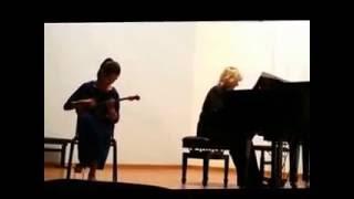 А.Рубинштейн Романс,  А.Цыганков Плясовые наигрыши