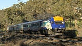 NSW Trains / Countrylink XPT Passenger Trains - PoathTV Australian Railway Video