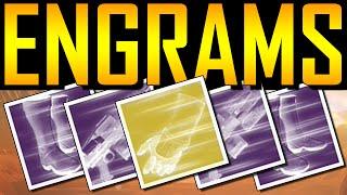 Destiny – Exotic & Legendary Engram Opening!