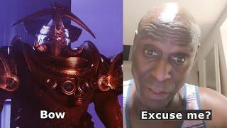 Lance Reddick(Zavala voice actor) reads out Meme