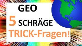 Unmöglich: 5 Schwere Trickfragen! (Geografie Version mit Antworten)