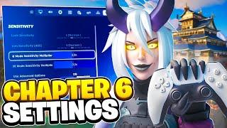 NEW Best Chapter 6 Controller Settings For Fortnite! (PS4/PS5/XBOX/PC)