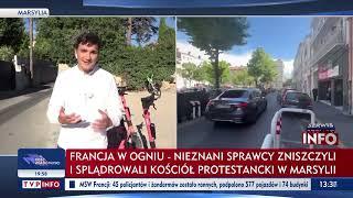 Zamieszki we Francji - w Marsylii zniszczono i splądrowano kościół protestancki