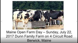 Open Farm Day 2017 - The Dunn Farm in Berwick