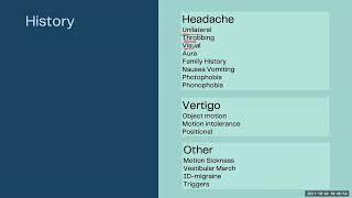 Vestibular Migraine 2022 Lecture by Dr MTD Laskhan