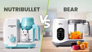 Bear VS Nutribullet Baby Food Maker | Healthy Baby Food With Fruits, Veggies, Fish & Meat