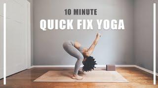 10 MINUTE EASY + EFFECTIVE Yoga Flow | BEGINNER FRIENDLY! | FULL BODY