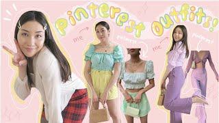 Recreating Pinterest Outfits  *with clothes I already own!*