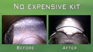 Piston Carbon cleaning without expensive kit/Cleaning Piston Carbon buildup Carb cleaner/ALIMECH