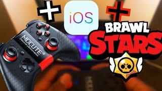 How to play BrawlStars with Gamepad controller on iPhone + GAMEPLAY