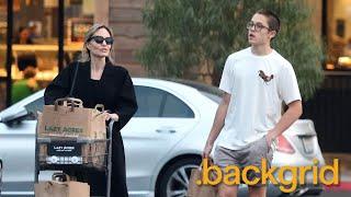 Angelina Jolie Stocks Up on Essentials With her Son Knox in Los Feliz