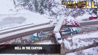 Hell In The Canyon | Highway Thru Hell | Best Traffic Rescue Movie 2024