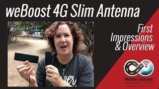 The New weBoost 4G Slim - A Better Indoor Antenna for 4G-X and 4G-M Cellular Boosters?