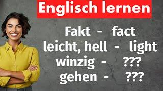 1000 Wichtigste Englische Wörter - Grundwortschatz zum Englisch Lernen