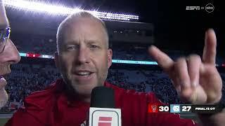 Turn the red light on Chancellor Woodson, Go Pack!  - Dave Doeren | College Football on ESPN