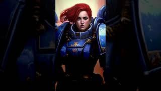 Can We Get Female Space Marines in Warhammer 40K #shorts #warhammer40klore