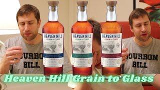 Heaven Hill Grain to Glass Bourbon, Wheated Bourbon & Rye Review. Are these bottles a Gimmick?