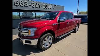 Check out this 2018 Ford F-150 LT9493A Dahl Ford Davenport