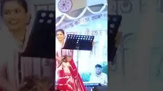 Nahid Afrin Dance Performance at chamaria satra Program #shorts #nahidafrin #bihu #festivalrangoli