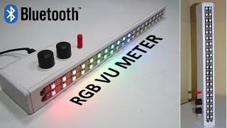 Bluetooth RGB VU Meter with Multi Functioning Control