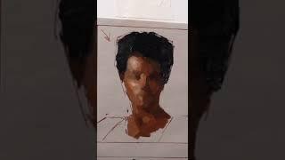 Painting Darker Skin Tones  #shorts