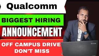 Just Now Announced Campus Hiring | ANYTIME JOB WILL EXPIRE | Freshers Don't Miss Chance