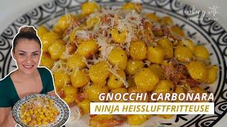 Schnelle & Einfache Gnocchi mit Speck aus der Heißluftfritteuse – In 15 Minuten fertig!