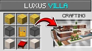 MINECRAFT, aber wir CRAFTEN 10.000.000€ HAUS (GEHEIM)