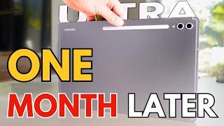 ONE MONTH with the Galaxy Tab S10 Ultra!