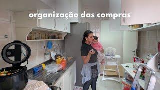 Organização das Compras do mês 